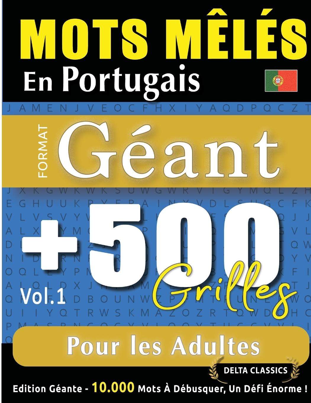 Kniha MOTS M?LÉS EN PORTUGAIS FORMAT GÉANT DELTA CLASSICS