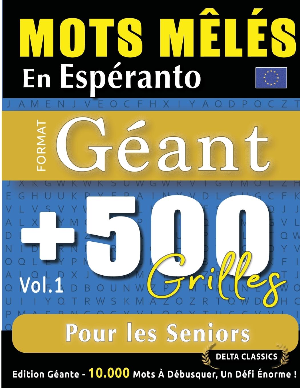 Kniha MOTS M?LÉS EN ESPÉRANTO FORMAT GÉANT DELTA CLASSICS