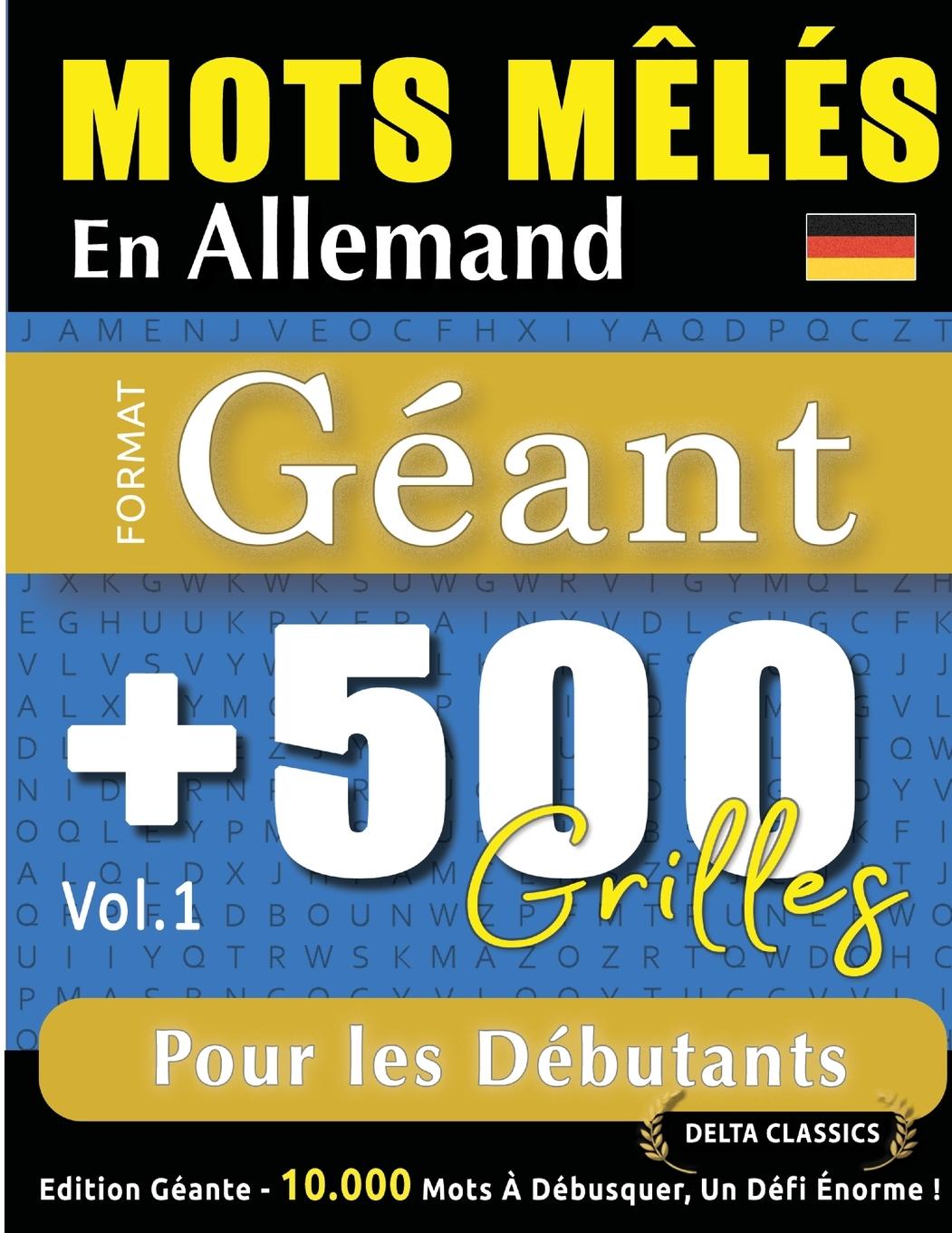 Kniha MOTS M?LÉS EN ALLEMAND FORMAT GÉANT DELTA CLASSICS