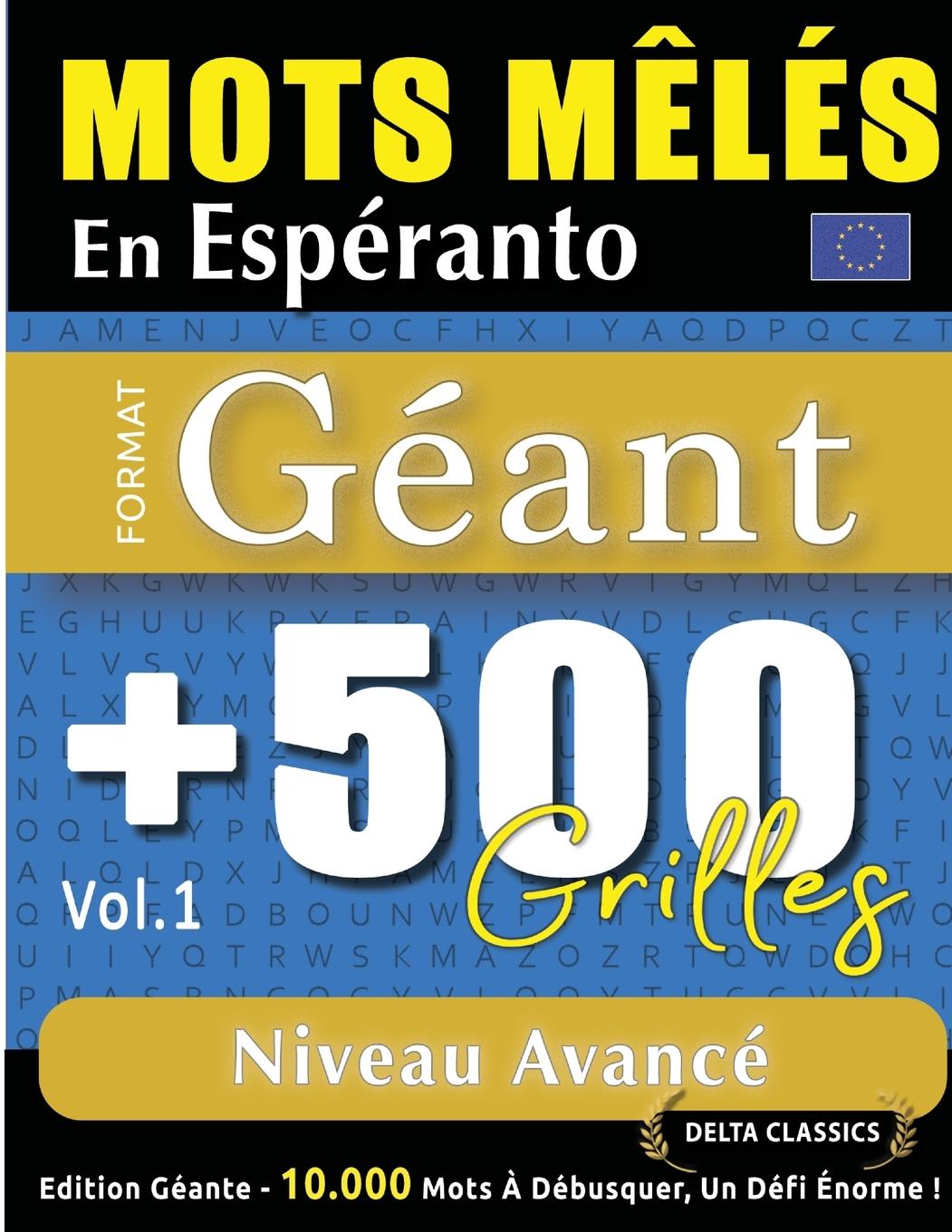 Kniha MOTS M?LÉS EN ESPÉRANTO FORMAT GÉANT DELTA CLASSICS