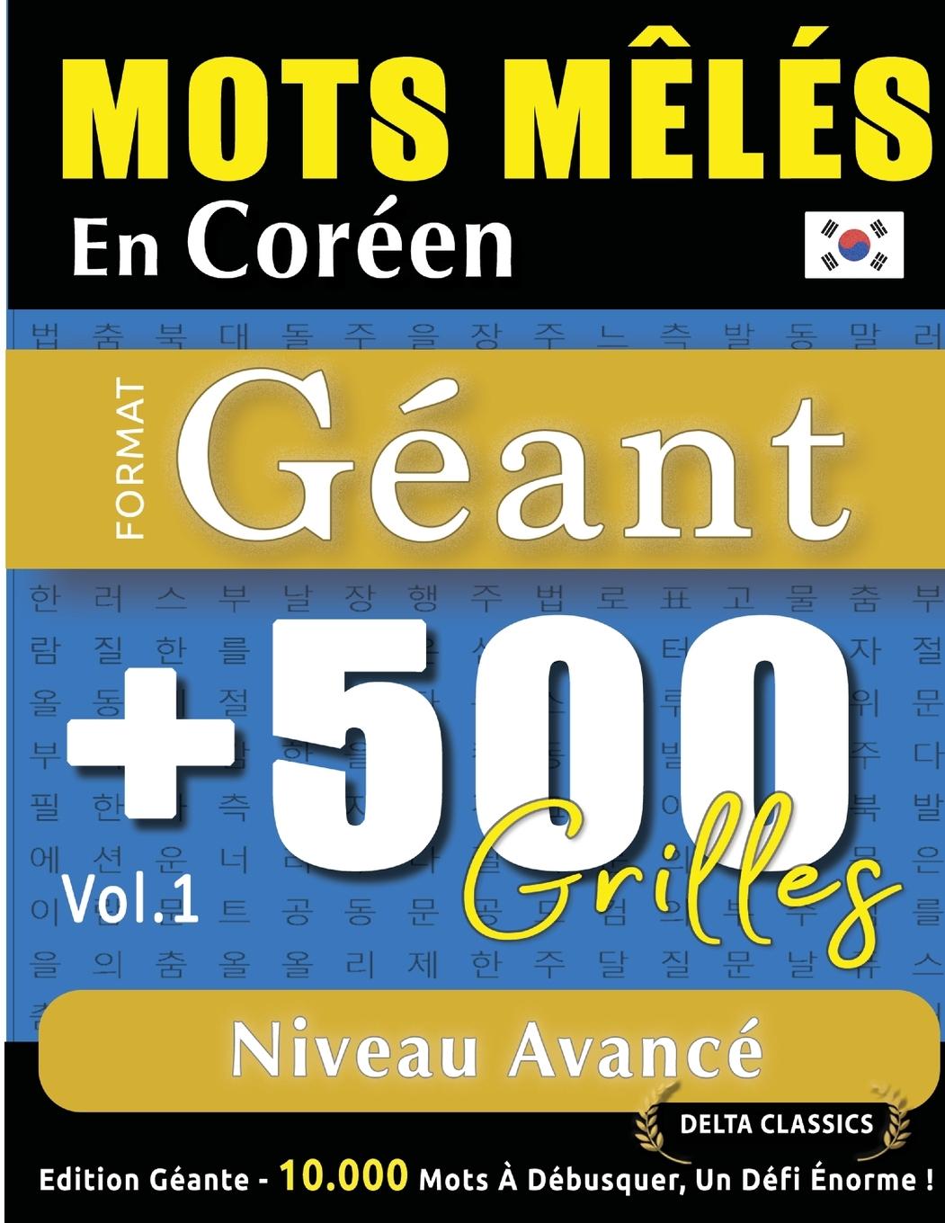 Kniha MOTS M?LÉS EN CORÉEN FORMAT GÉANT DELTA CLASSICS