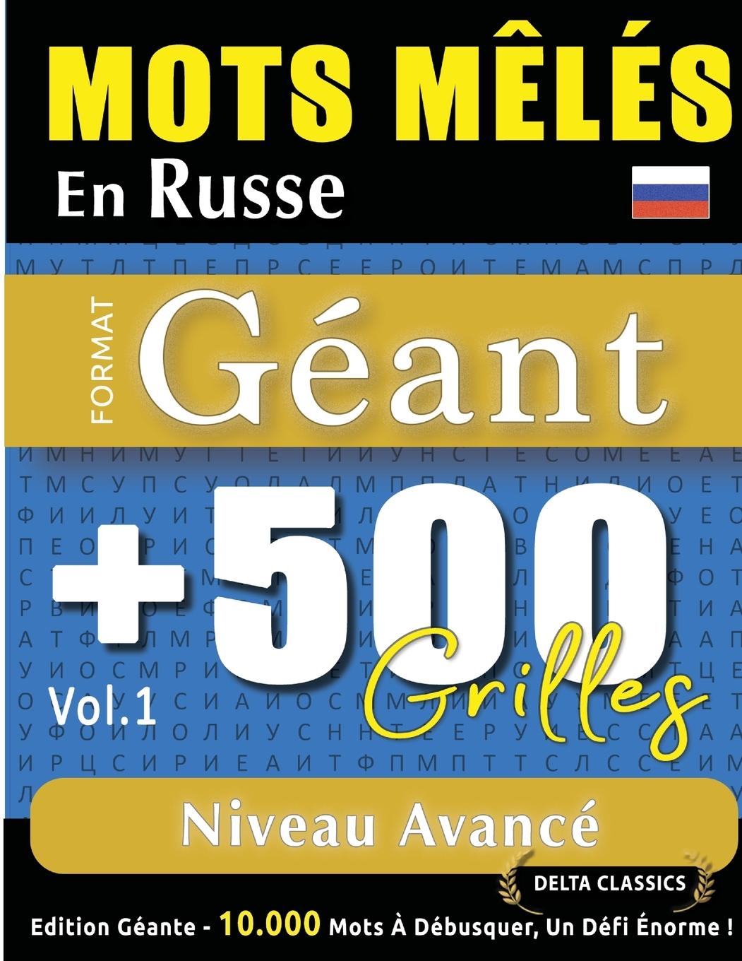 Kniha MOTS M?LÉS EN RUSSE FORMAT GÉANT DELTA CLASSICS