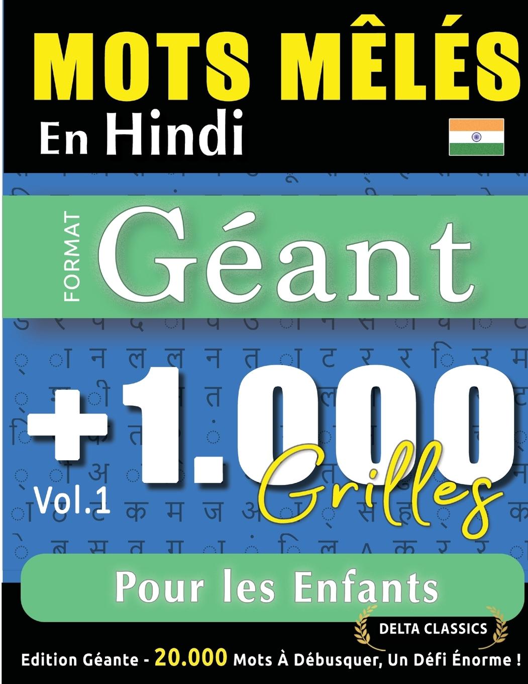 Kniha MOTS M?LÉS EN HINDI FORMAT GÉANT DELTA CLASSICS