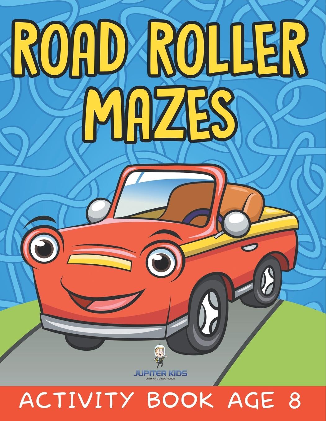 Kniha Road Roller Mazes Jupiter Kids