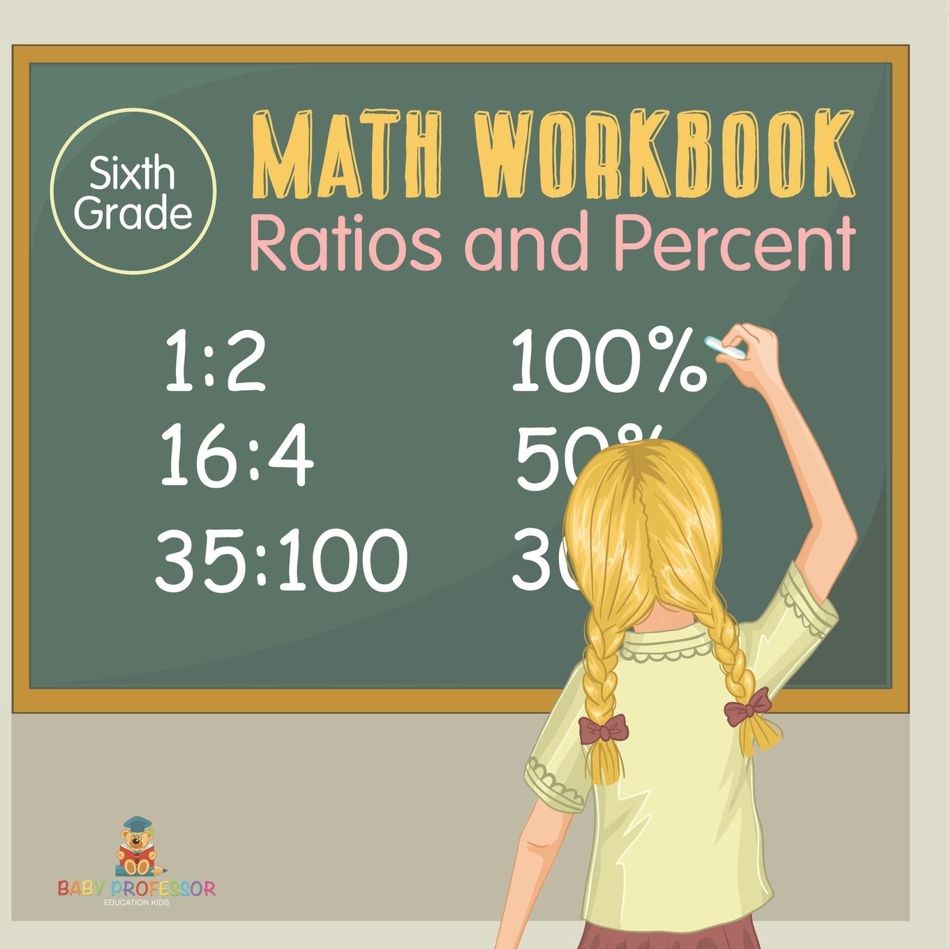 Kniha Sixth Grade Math Workbook Baby Professor