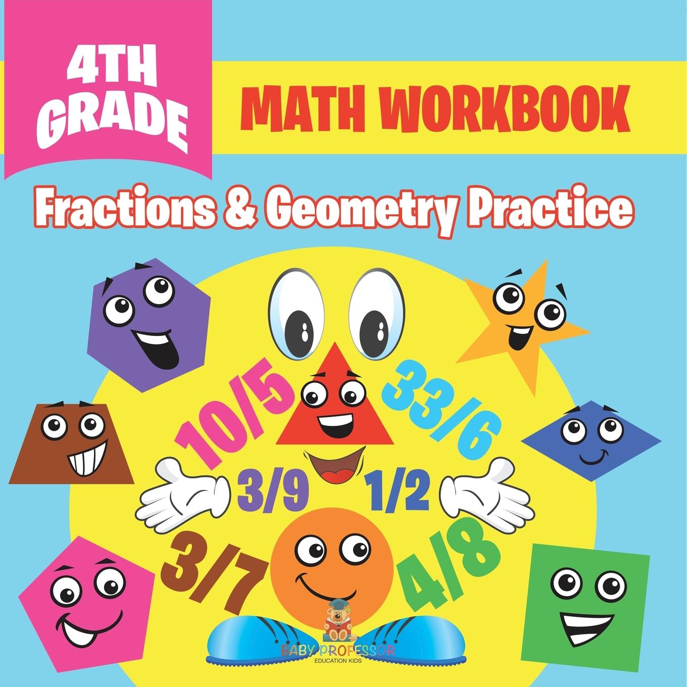 Kniha 4th Grade Math Workbook Baby Professor