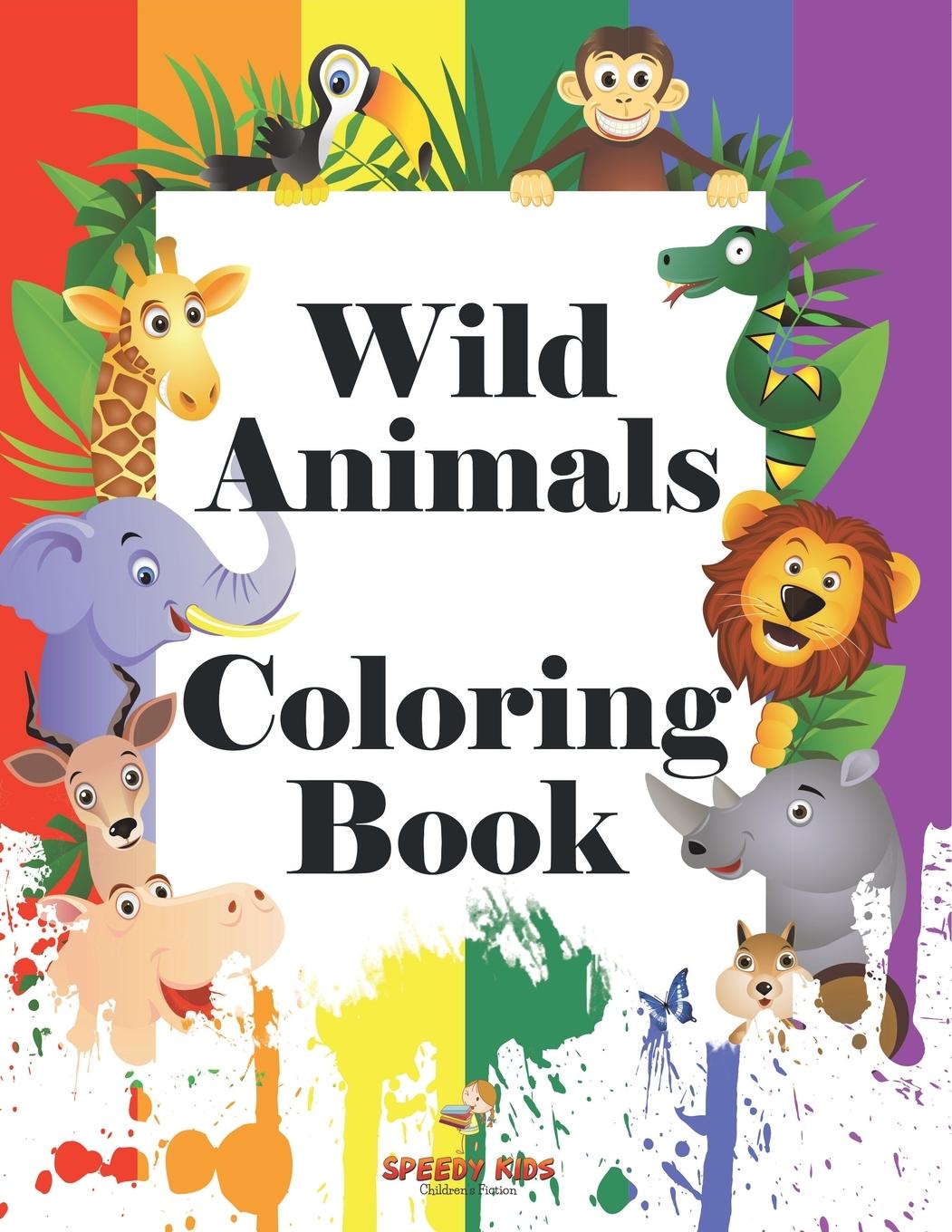 Kniha Wild Animals Coloring Book Speedy Publishing LLC