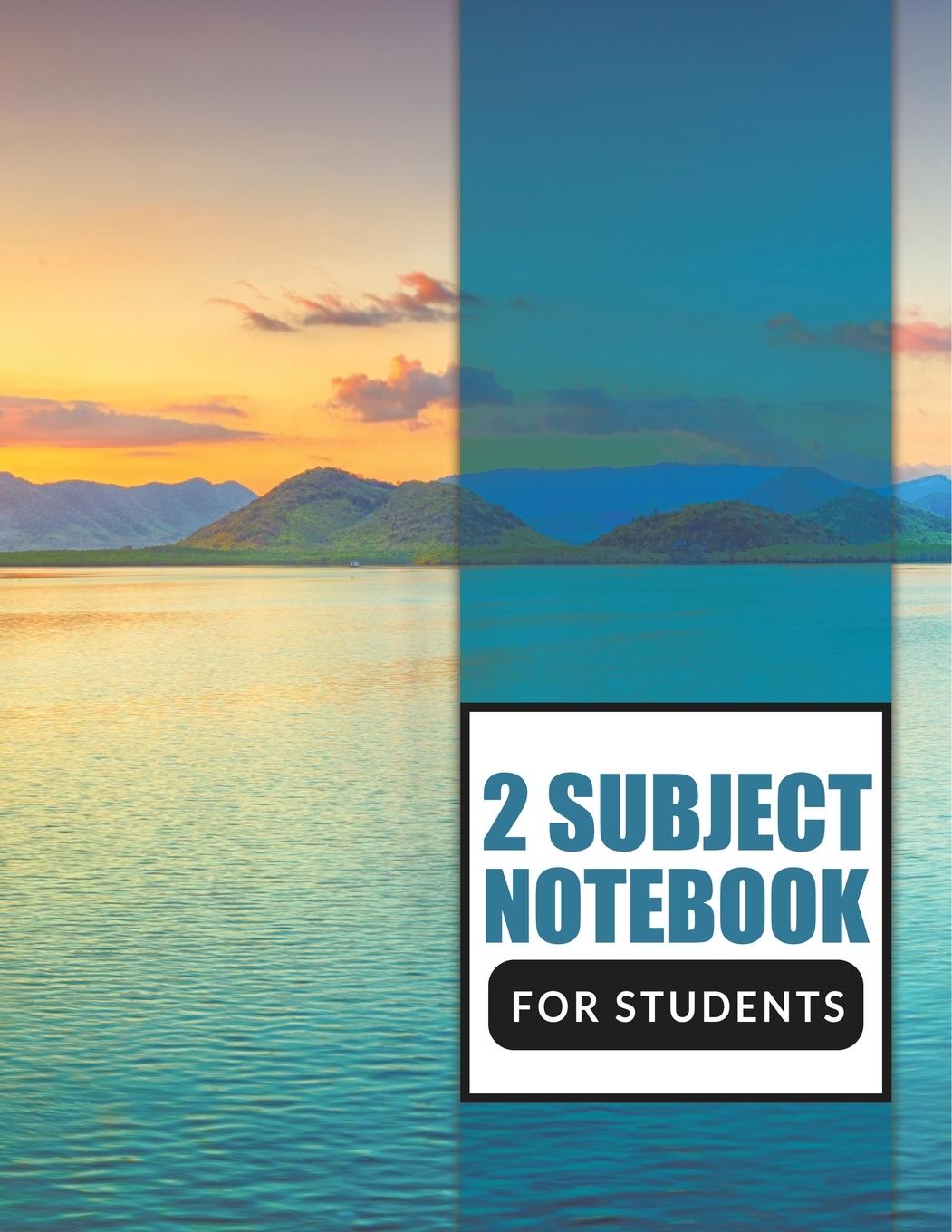 Kniha 2 Subject Notebook For Students Speedy Publishing LLC