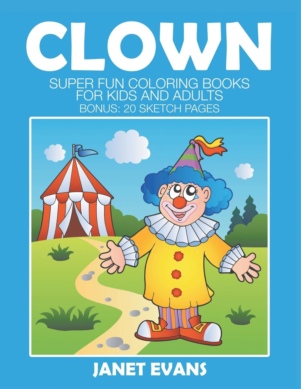 Kniha Clowns Janet Evans