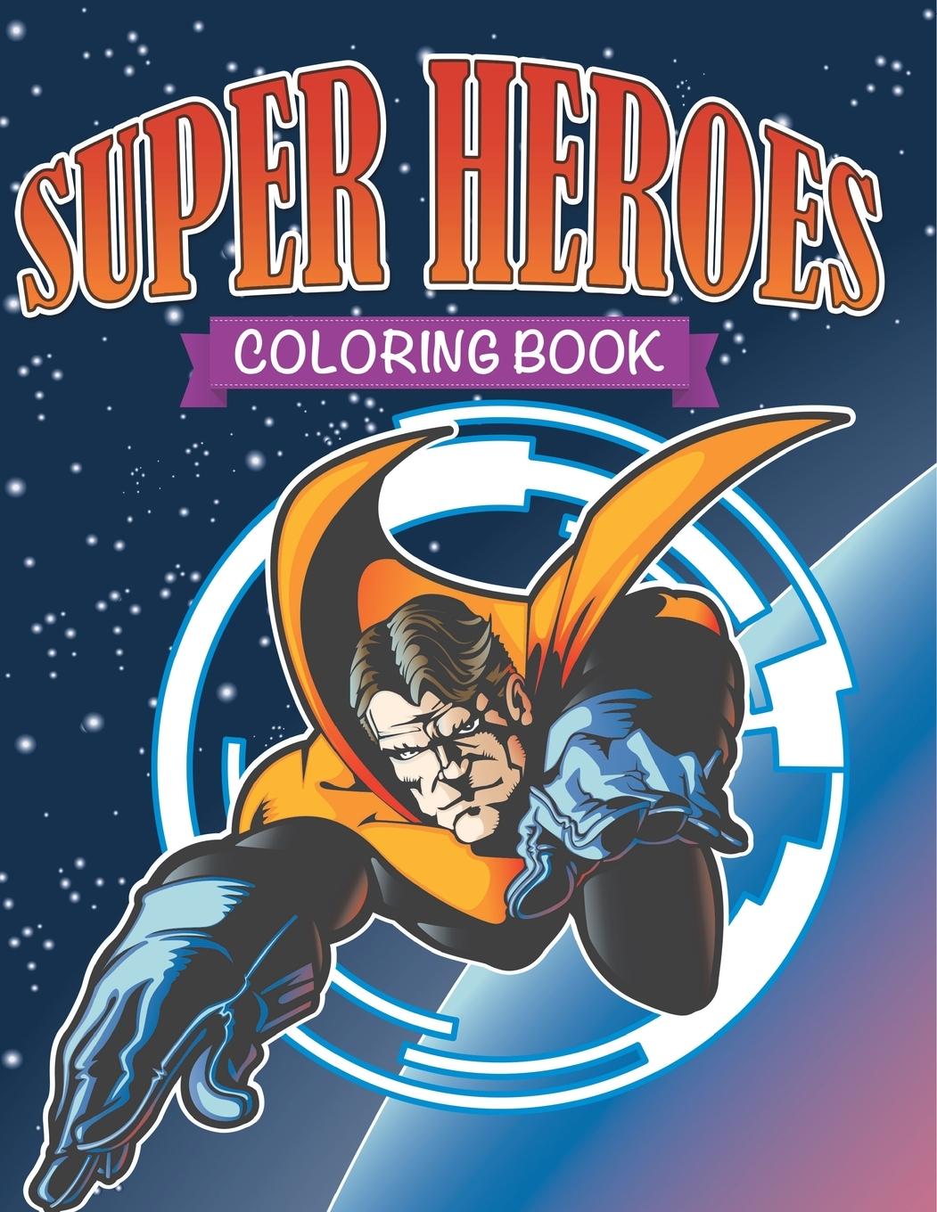 Kniha Super Heroes Coloring Book Speedy Publishing LLC