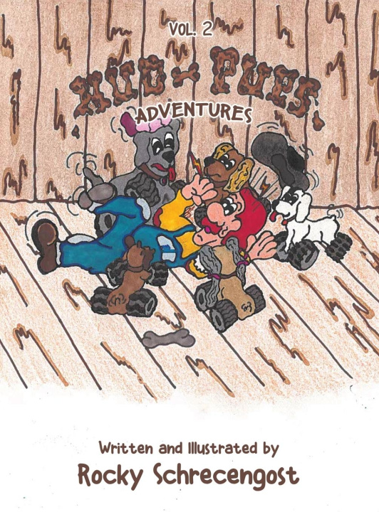 Kniha Mud Pups Adventures Rocky Schrecengost