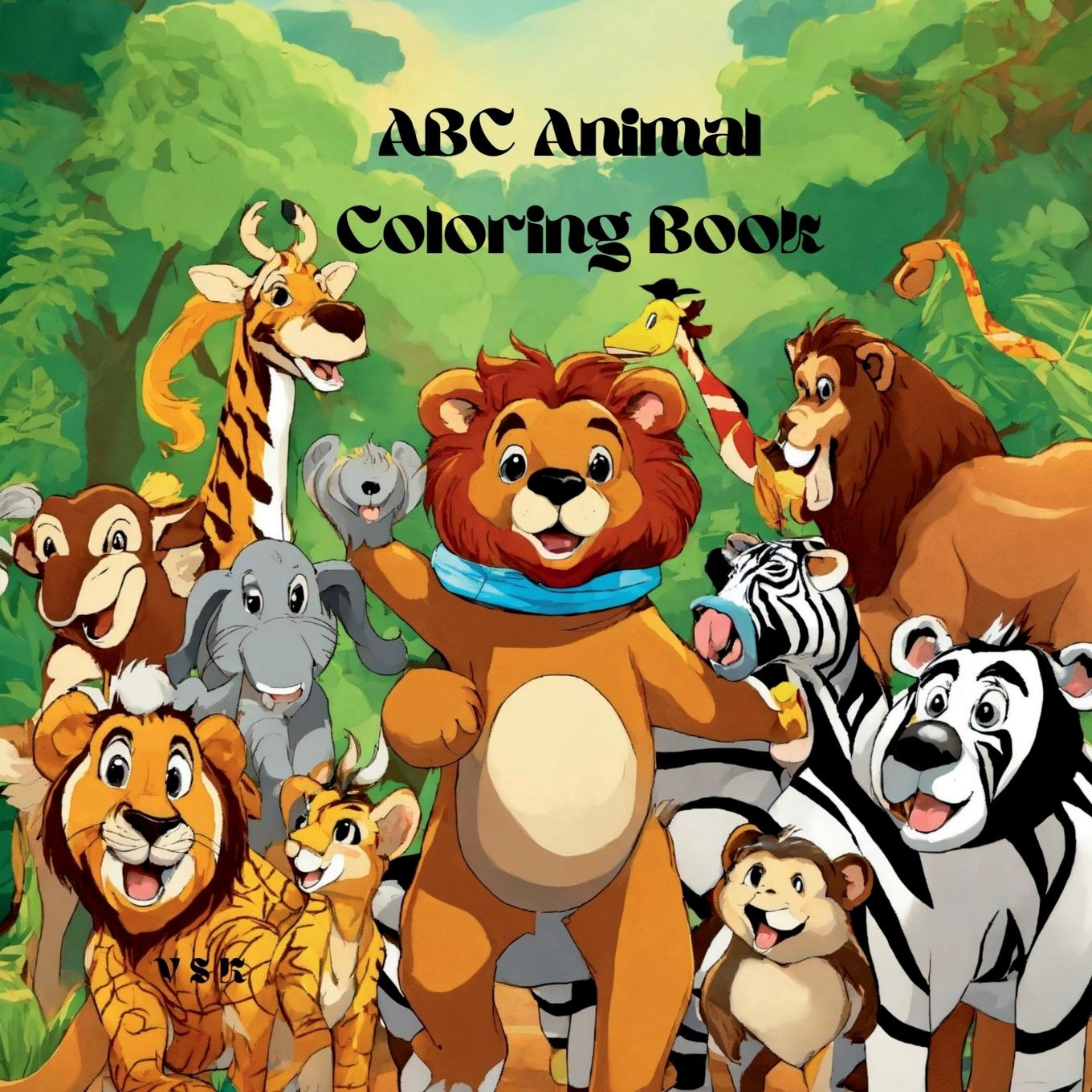 Libro ABC Animal Coloring Book V S K