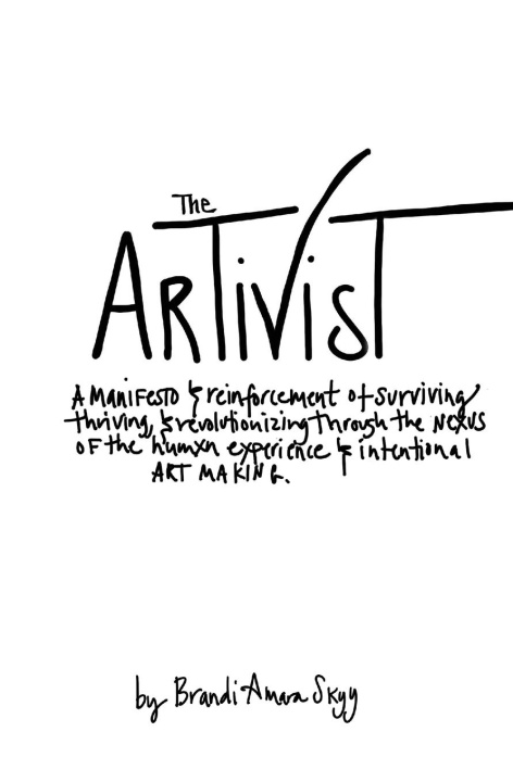 Kniha The Artivist Brandi Amara Skyy