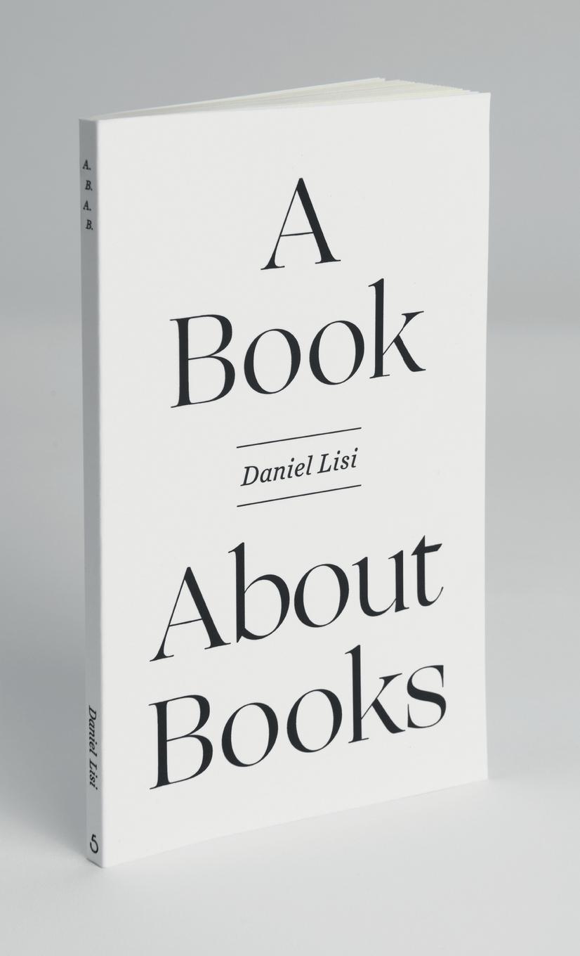 Kniha A Book About Books Daniel Lisi