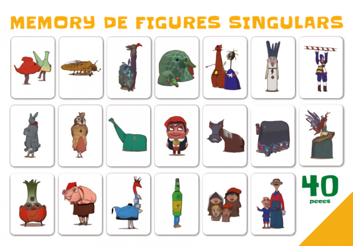 Kniha Memory de Figures Singulars JUANOLO
