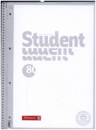 Kniha Collegeblock A4 white Lin. 28 