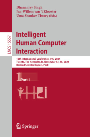 Kniha Intelligent Human Computer Interaction Dhananjay Singh