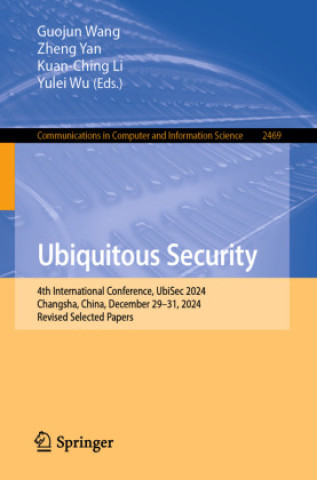 Kniha Ubiquitous Security Guojun Wang