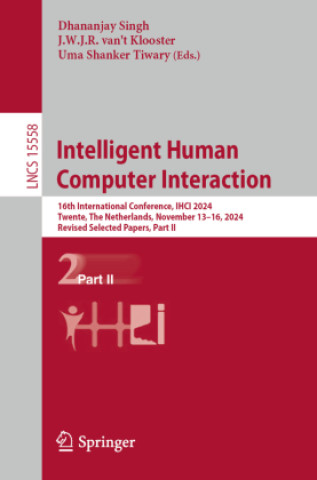 Kniha Intelligent Human Computer Interaction Dhananjay Singh