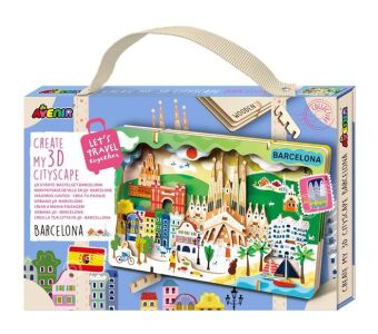 Juego/Juguete AVENIR - 3D Städte-Bastelset Barcelona 