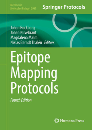 Kniha Epitope Mapping Protocols Johan Rockberg