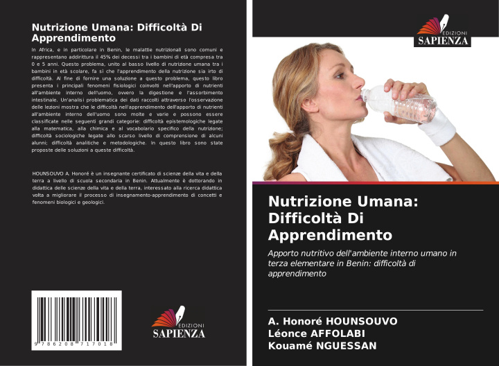 Kniha Nutrizione Umana: Difficoltà Di Apprendimento A. Honoré HOUNSOUVO