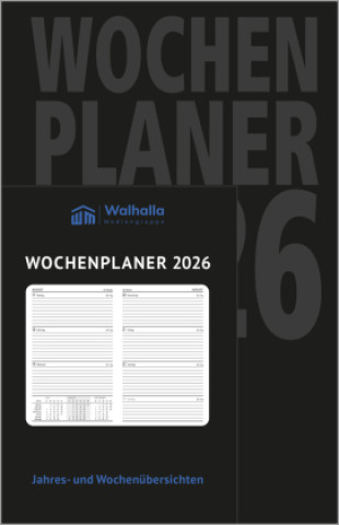 Kalendár/Diár Wochenplaner 2026 Walhalla Fachredaktion