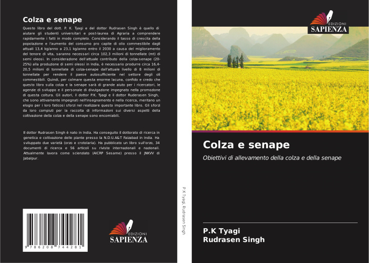 Kniha Colza e senape P.K Tyagi