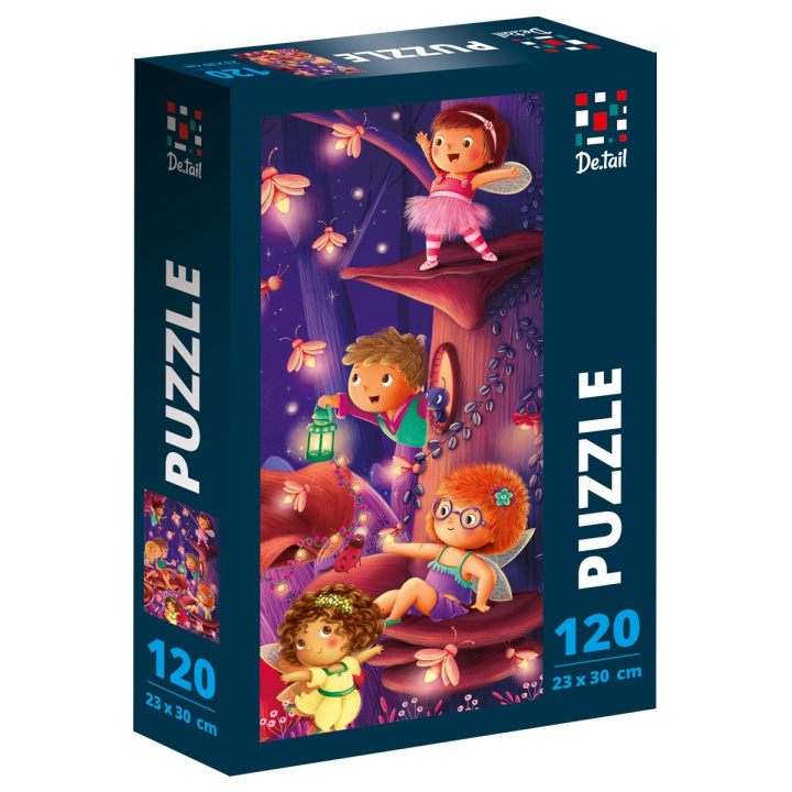 Hra/Hračka Puzzle 120 Leśne Miasto DT100-22 PL ES PT RU BY