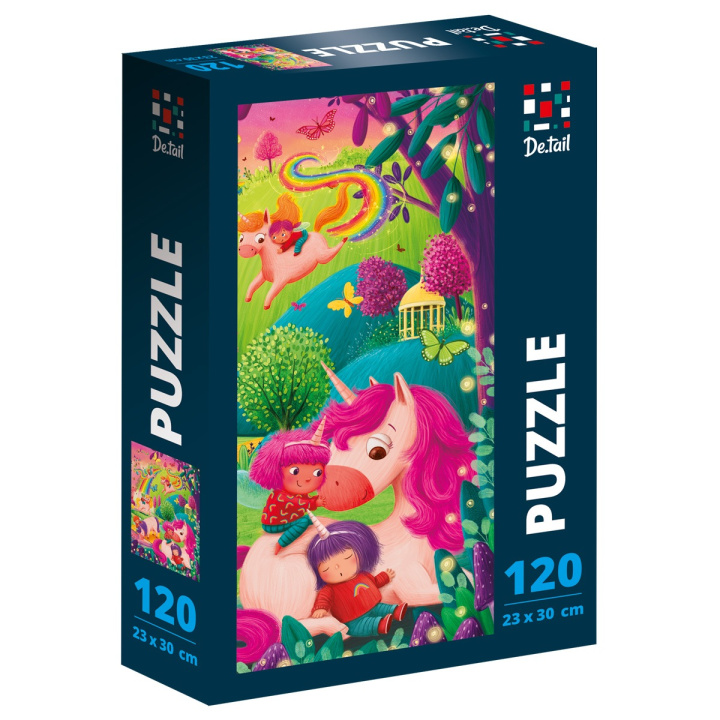 Hra/Hračka Puzzle 120 Tęczowy Spacer DT100-23 PL ES PT RU BY