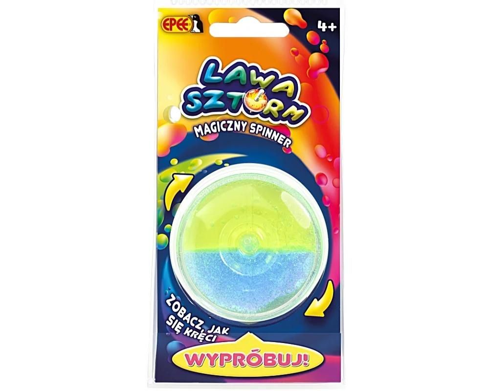 Libro Lawa sztorm. Magiczny spinner żółto-niebieski 
