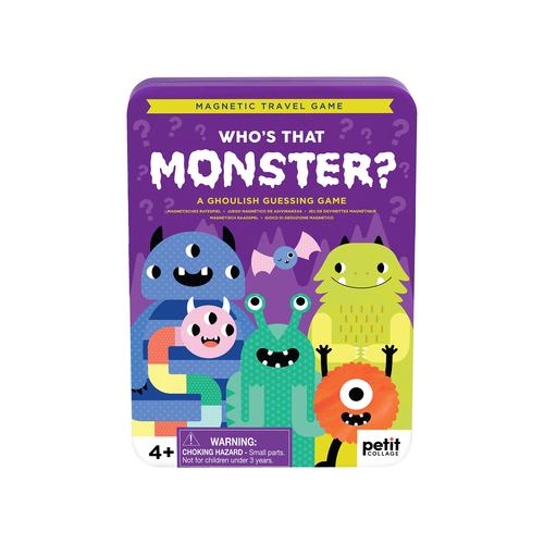 Juego/Juguete Who's That Monster? Magnetic Travel Game Petit Collage