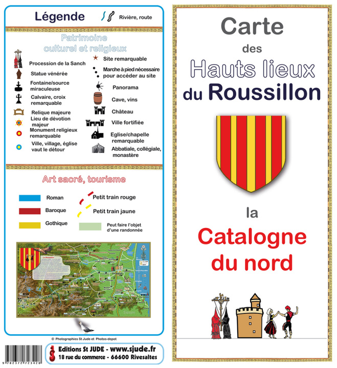 Libro Carte des hauts-lieux du Roussillon Equipe éditoriale