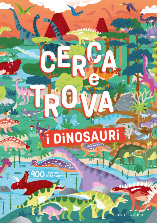 Kniha dinosauri. Cerca e trova 