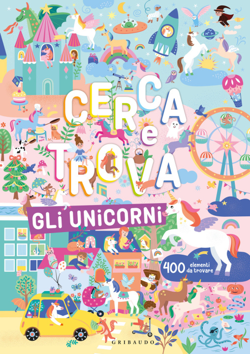 Kniha unicorni. Cerca e trova 