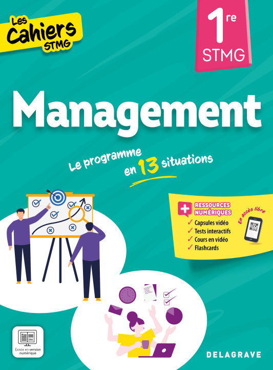 Libro Cahiers STMG Management 1re STMG (2025) - Pochette élève Husson