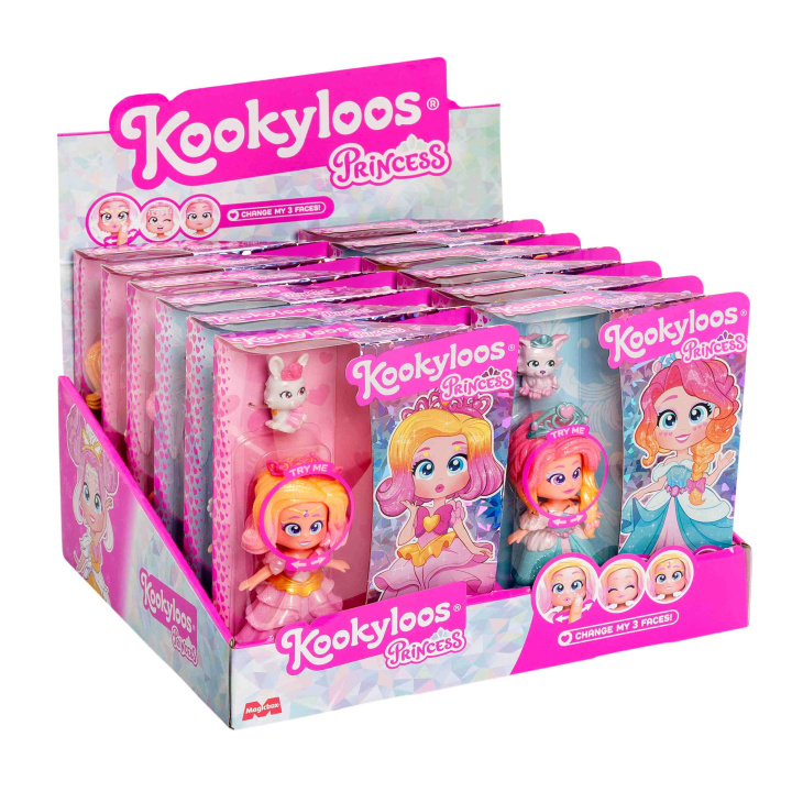 Knjiga Kookyloos Princess Dolls 1szt.mix 