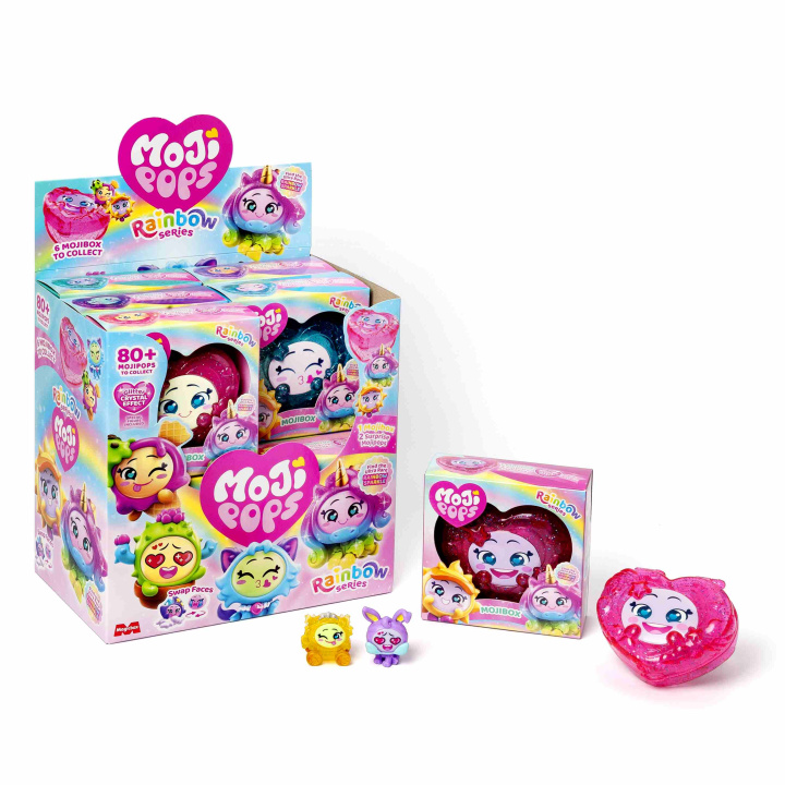 Libro MojiPops Rainbow Series Mojibox serduszko 1szt.mix 
