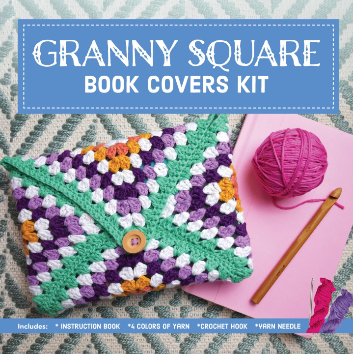Βιβλίο GRANNY SQUARE BK COVERS KIT CHARTWELL
