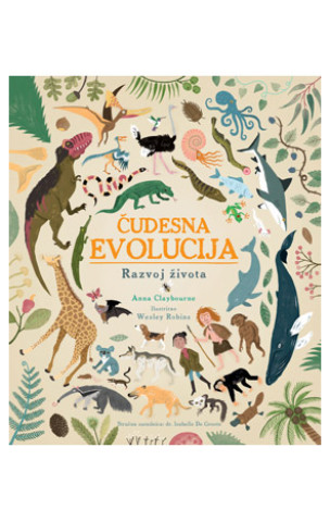 Kniha Čudesna evolucija Anna Claybourne