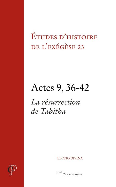Kniha Actes 9, 36-42 Arnold matthieu