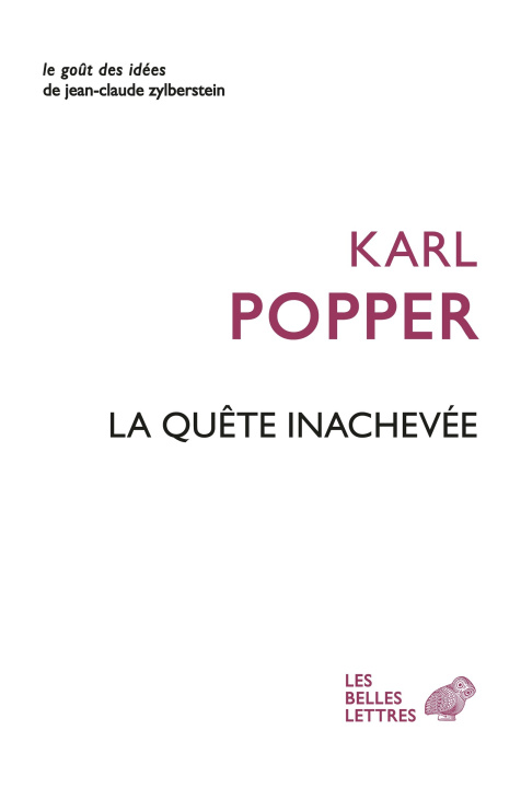 Libro La Quête inachevée Karl Popper