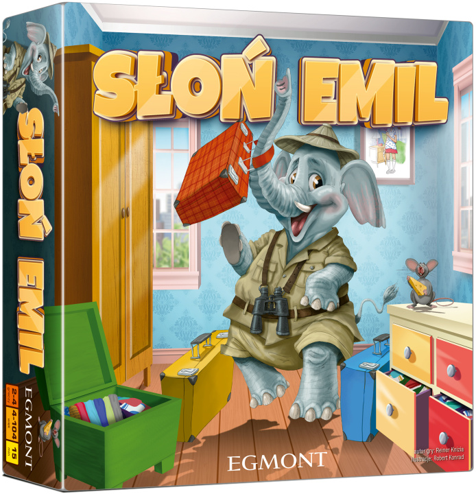 Kniha Gra Słoń Emil 