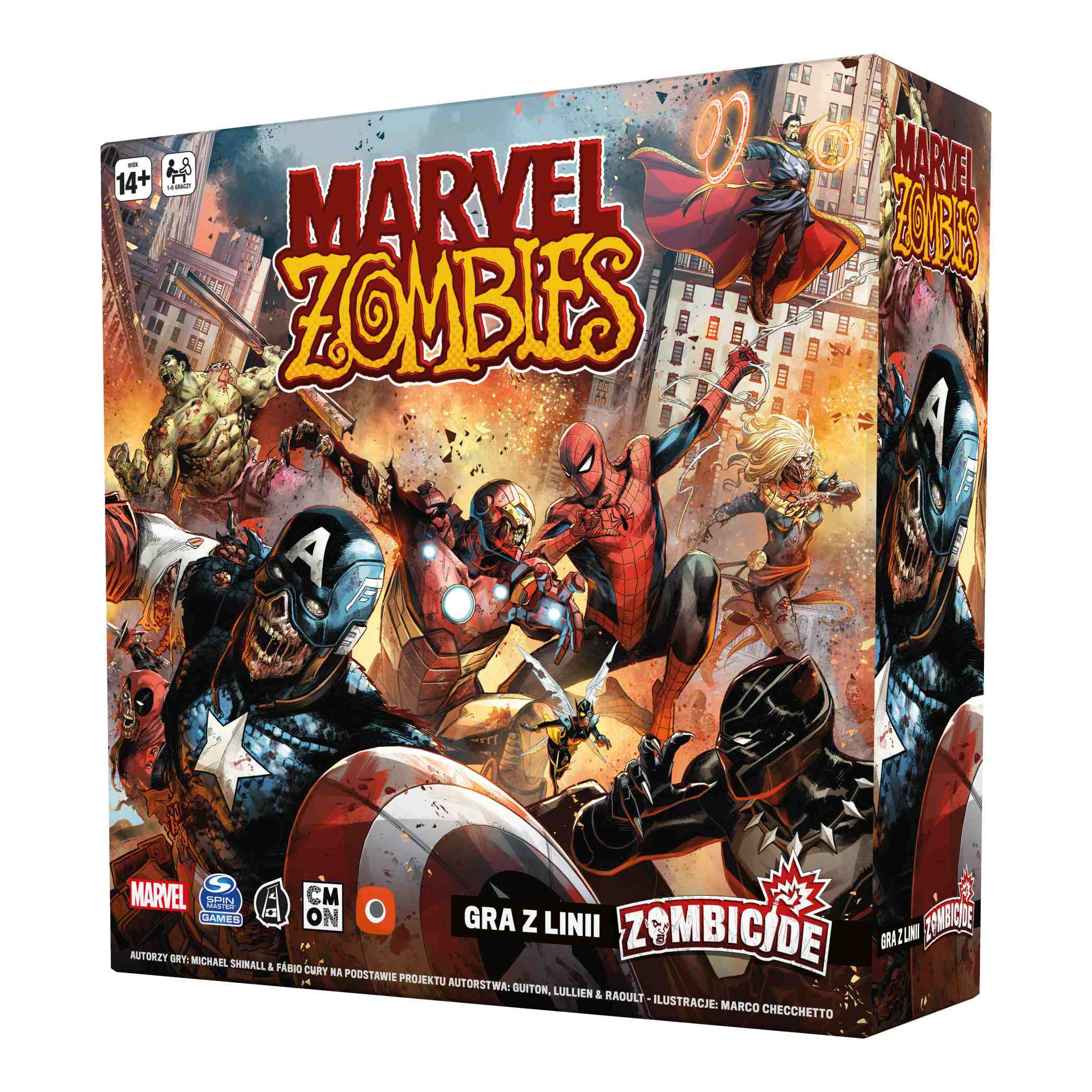 Kniha Gra Marvel Zombies 