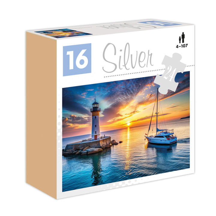 Carte SILVER PUZZLE 24 EL. LATARNIA MORSKA 