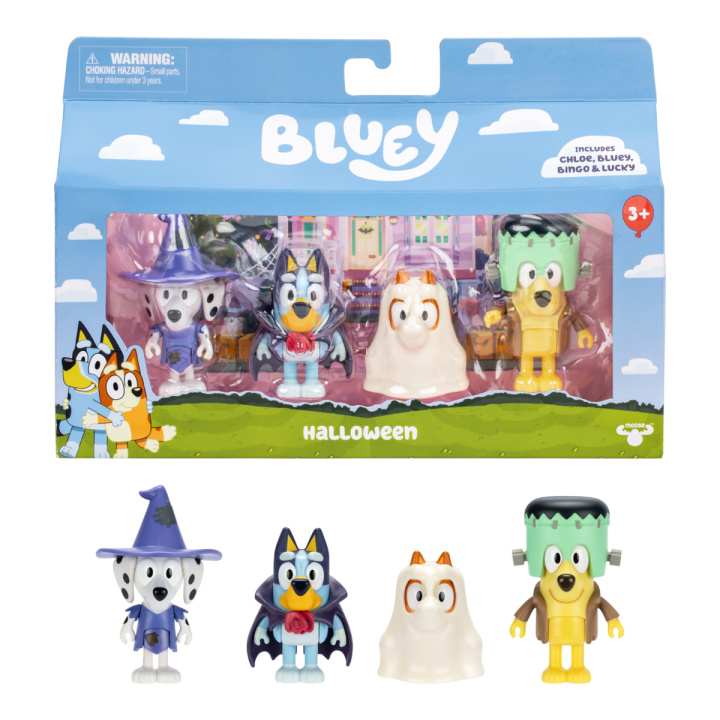 Libro Figurki Bluey Bal przebierańców 4 figurki BLU17655 