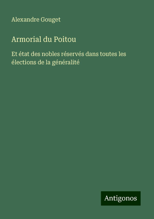 Libro Armorial du Poitou 