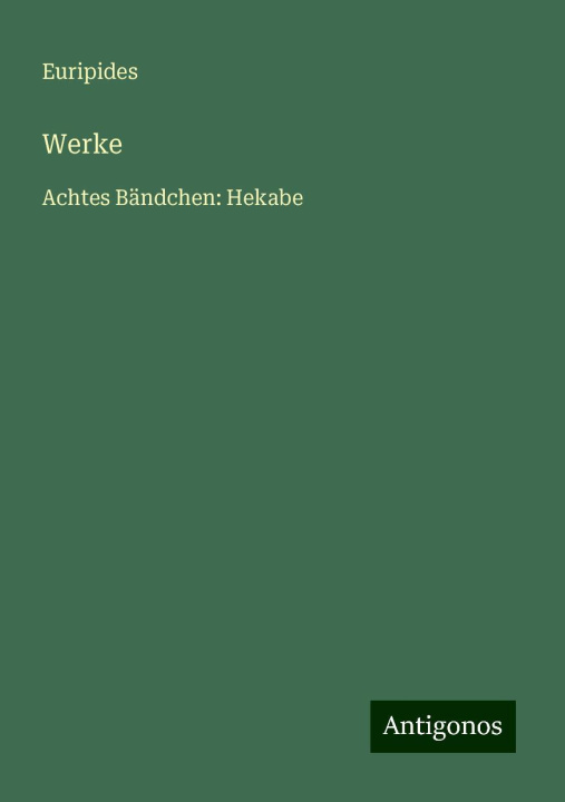 Kniha Werke 