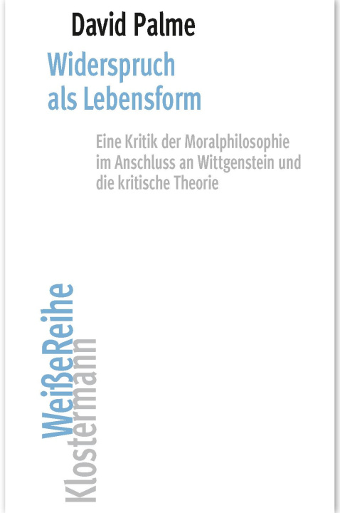 Kniha Widerspruch als Lebensform David Palme