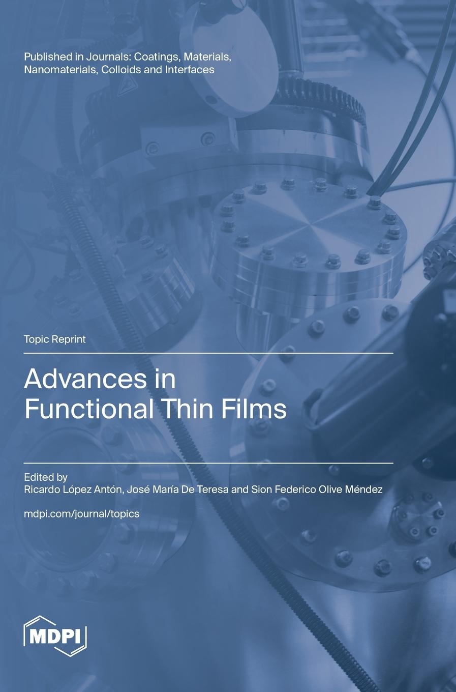 Kniha Advances in Functional Thin Films Ricardo Lopez Anton